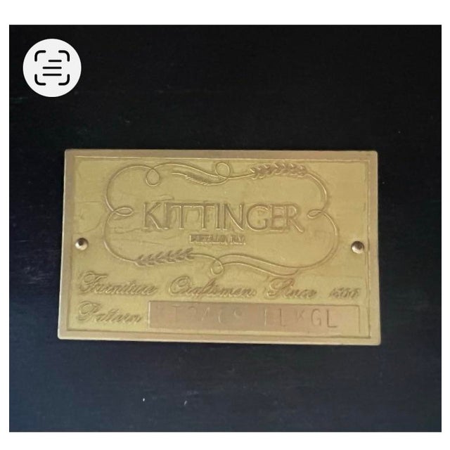 Kittinger Chinese Chippendale Faux Bamboo Tray Top Cocktail Table Gold Finish Top For Sale - Image 11 of 11