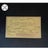 Kittinger Chinese Chippendale Faux Bamboo Tray Top Cocktail Table Gold Finish Top For Sale - Image 11 of 11
