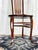 1970s Traditional Roll-Top Secretary Desk With Mother-of-Pearl Inlay Chair For Sale - Image 12 of 12