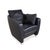 Modern Leather Club Chair from FSM Sesame For Sale - Image 3 of 17