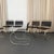 Knoll Black Leather Chrome Cantilever Mies Van Der Rohe Mr10 Chairs for Knoll For Sale - Image 4 of 10