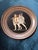 1980s Gorgeous Enamel on Copper Made in Greece Hand Painted Plate For Sale - Image 5 of 6
