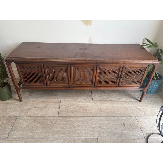 Mid Century Modern Low Credenza For Sale - Image 10 of 13