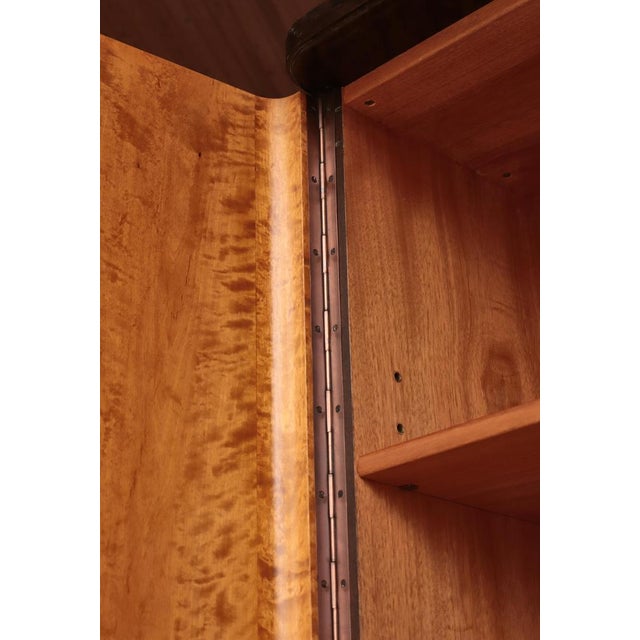 Swedish Grace Birchwood Cabinet by Otto Schulz for Boet, Gothenburg, 1930s For Sale - Image 10 of 18