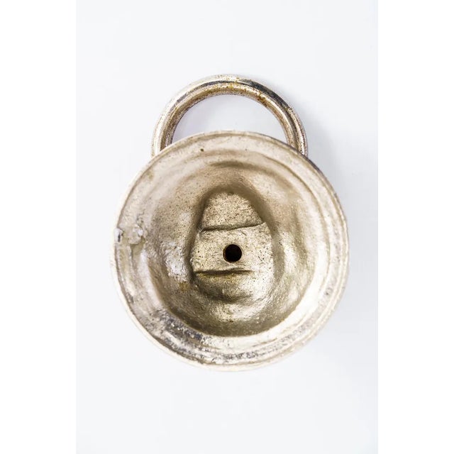 Vintage Nickel Plated Handrail, 1920s, Set of 9 For Sale - Image 3 of 6