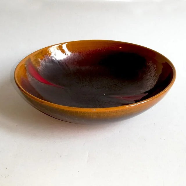 Vintage Italian Terracotta Bowl by Carlo Zauli for Faenza, 1974 For Sale - Image 4 of 15