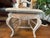 French Dining Chairs Ladder-Back Rush Seats Custom Pads For Sale - Image 11 of 12