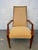 Textile Set of Eight Mid-Century Dining Chairs Attributed to Grosfeld House For Sale - Image 7 of 18