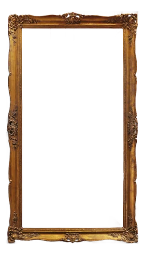 Antique Large European Painting Frame - Perfect for a Mirror or Painting