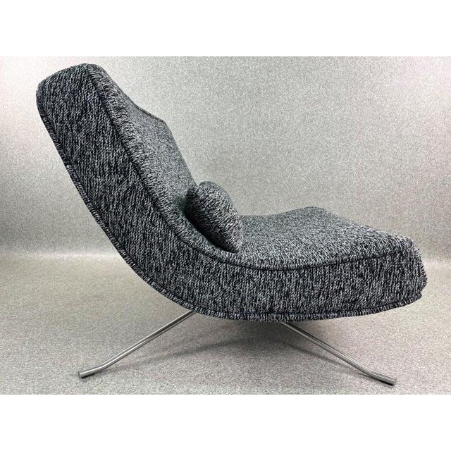 Textile Set of Pop Easy Lounge Chair and Ottoman by Christian Werner for Ligne Roset For Sale - Image 7 of 18