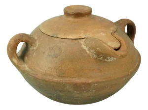 Antique Ottoman Berber Vase in Terracotta, Morocco, 19th Century
