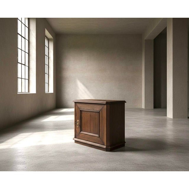 Antique Danish Oak Cabinet, Late 19th-Early 20th Century For Sale - Image 11 of 18
