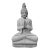 Vintage Sitting Stone Garden Buddha Statue For Sale
