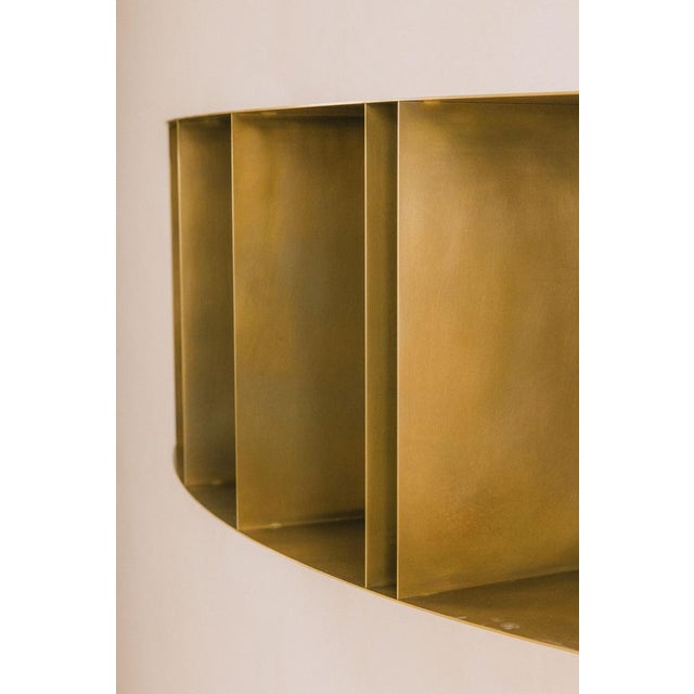Chowa Brass Shelf by Zincutec For Sale - Image 6 of 10