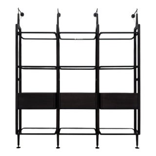 Lexington Shelving Unit in Glass by Poliform For Sale