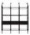 Lexington Shelving Unit in Glass by Poliform For Sale