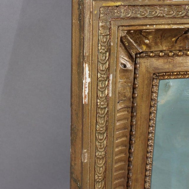 Antique Oil on Canvas Painting of a Winter Landscape by I. G. Jenkins C1900 For Sale - Image 6 of 13