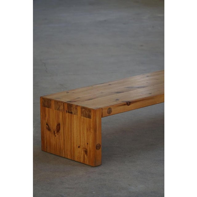 Modern Swedish Bench Early Model Zink by Roland Wilhelmsson, 1972 For Sale - Image 6 of 17
