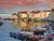 Howard Behrens Sunset at Le Palais Serigraph on Paper Fine Art 1995 For Sale In Denver - Image 6 of 6