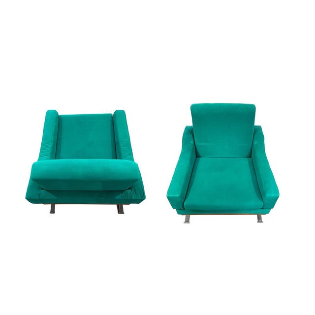 1950s Vintage Sofa Set by Saporiti, Italy, 1950s, Set of 3 For Sale - Image 5 of 7