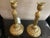 Gold Antique 19th C. French Bronze Candlesticks Chased - a Pair For Sale - Image 8 of 11