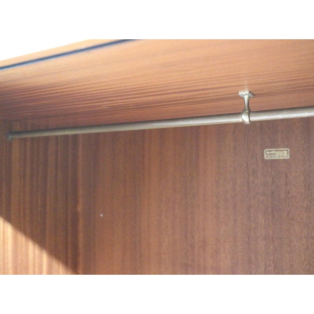 Mid Century Modern Vintage Teak Armoire Wardrobe by Austinsuite For Sale - Image 9 of 15