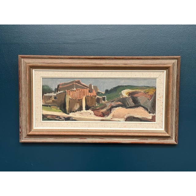 Gideon Isaksson, Portuguese River, 1960s, Oil on Canvas For Sale - Image 18 of 18