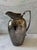 Mid 20th Century Vintage Hammered Metal Water Pitcher For Sale - Image 5 of 10
