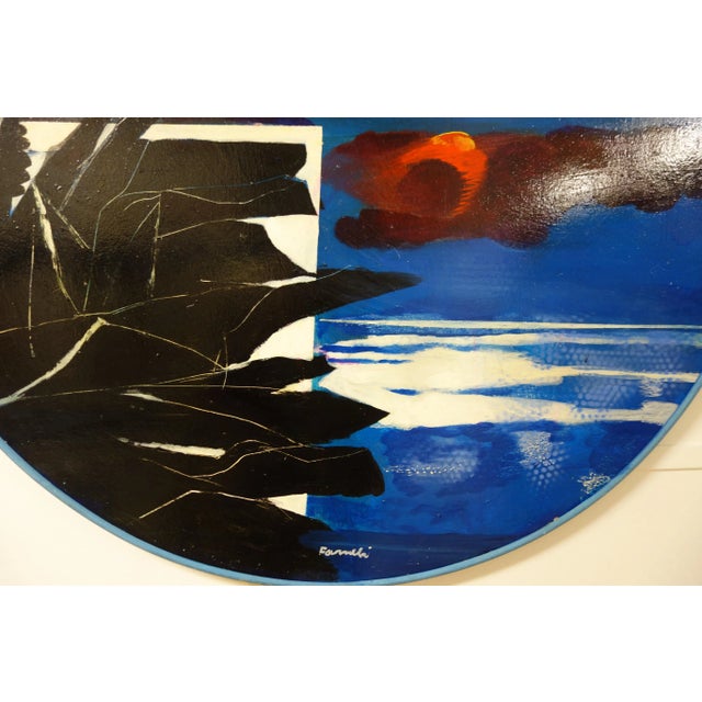 Contemporary Fernando Farfulli, Night Landscape, 1989 For Sale - Image 3 of 5