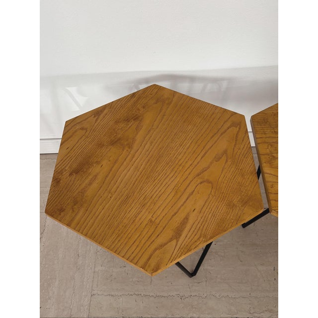 Beige Coffee Tables by Gio Ponti for Isa, Italy, 1950s, Set of 2 For Sale - Image 8 of 13