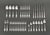 Christofle Silver Plate Assembled Flatware Service, comprising: in the "Chinon" pattern, one (1) luncheon fork, five (3)...