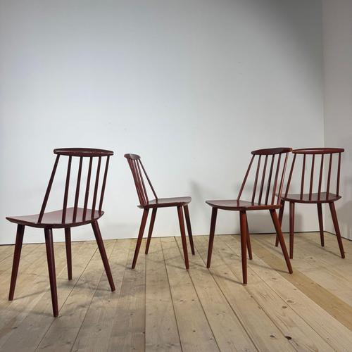 Vintage Chairs from FDB Furniture, 1960s, Set of 4 For Sale - Image 9 of 9