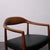 Black Vintage Danish Armchair in Solid Wood, 1950s For Sale - Image 8 of 18