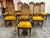Design Plus Gallery presents a Set of Eight of the Spanish Mediterranean Cane-Back Dining Chairs from Jessup Furniture...