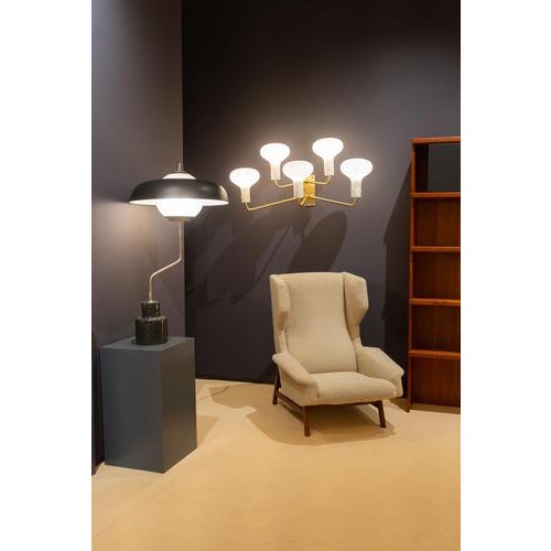 Mid-Century LP12 Wall Lights attributed to Ignazio Gardella for Azuzena, 1960s, Set of 2 For Sale - Image 3 of 18