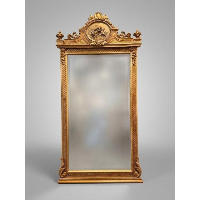2000 - 2009 French Freestanding Full Length Mirror For Sale - Image 5 of 5