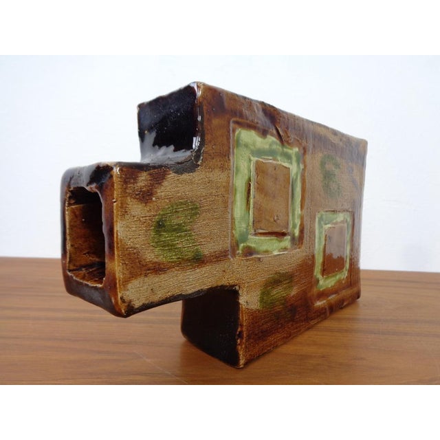 Danish Studio Ceramic Vase, 1960s For Sale - Image 10 of 18