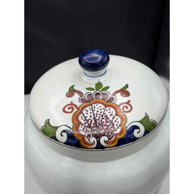 Vintage Delft Apothecary Jar For Sale In Nashville - Image 6 of 8