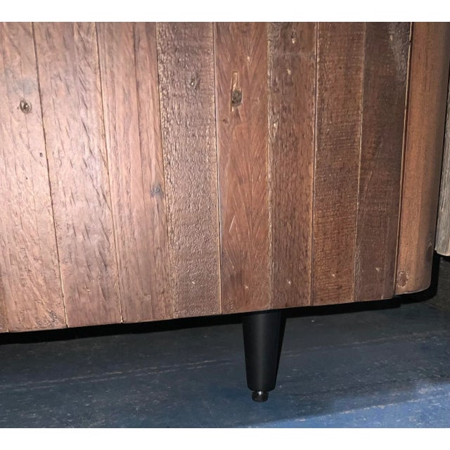 2020s Organic Modern Reclaimed Wood Sideboard For Sale - Image 5 of 7