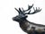 Brown Bronze Deer Sculpture, 1920s-1940s For Sale - Image 8 of 16