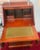 Louis Philippe Carless X English Mahogany 4-Drawer Inlaid Secretary Desk from Unbekannt, 1980s For Sale - Image 10 of 12