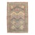 Vintage Zabihi Collection Turkish Anatolian Small Square Rug - 2'6" x 3'6" For Sale