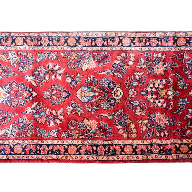 Early 20th Century Sarouk Runner For Sale In Chicago - Image 6 of 10