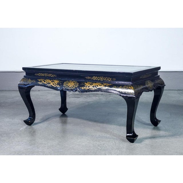 Chinese Low Table with Semiprecious Stone Inlays For Sale - Image 14 of 18