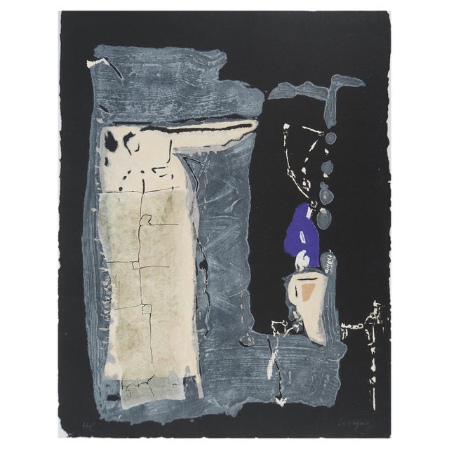 François-Xavier Fagniez, The Pelican, Carborundum Engraving For Sale