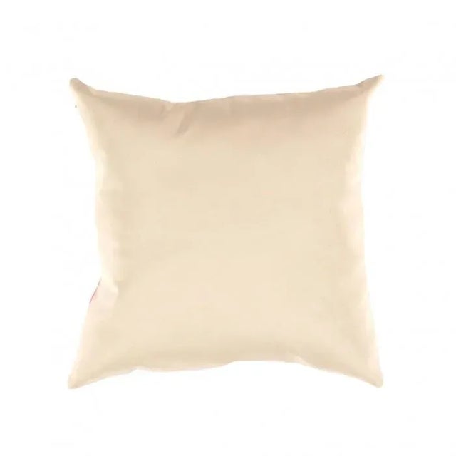 Contemporary Decorative Accent Handmade Ikat Pillow For Sale - Image 4 of 5
