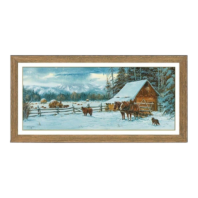 Mid 20th Century Late for the Feed, Gerry Metz For Sale