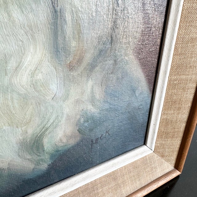 Framed Painting of Old Man With White Beard For Sale In Miami - Image 6 of 9