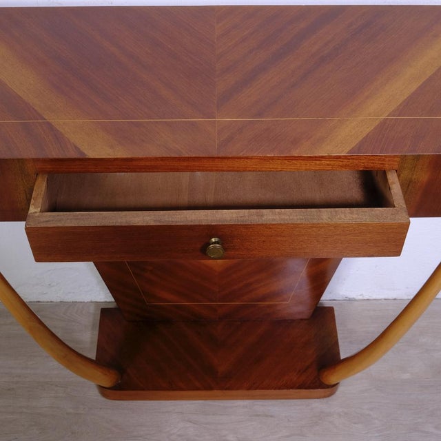 Console Table in the style of Paolo Buffa, 1950s For Sale - Image 17 of 18