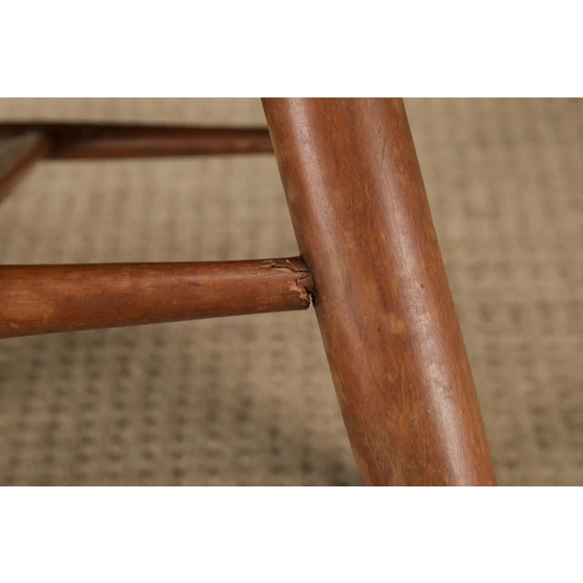Mid-Century Willett Furniture Company Solid Cherry Spindle-Back Armchairs For Sale - Image 17 of 18